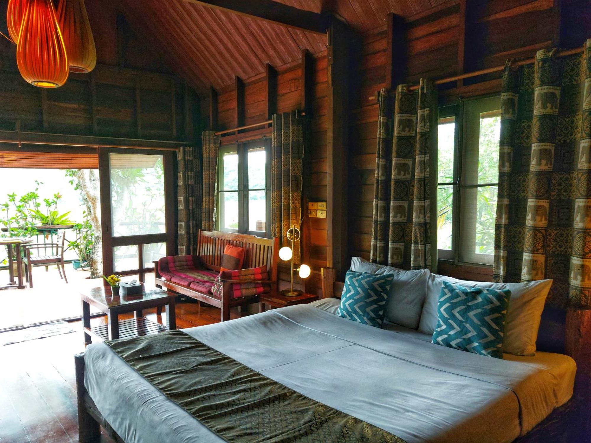 Mekong Villas Pak Chom Bagian luar foto