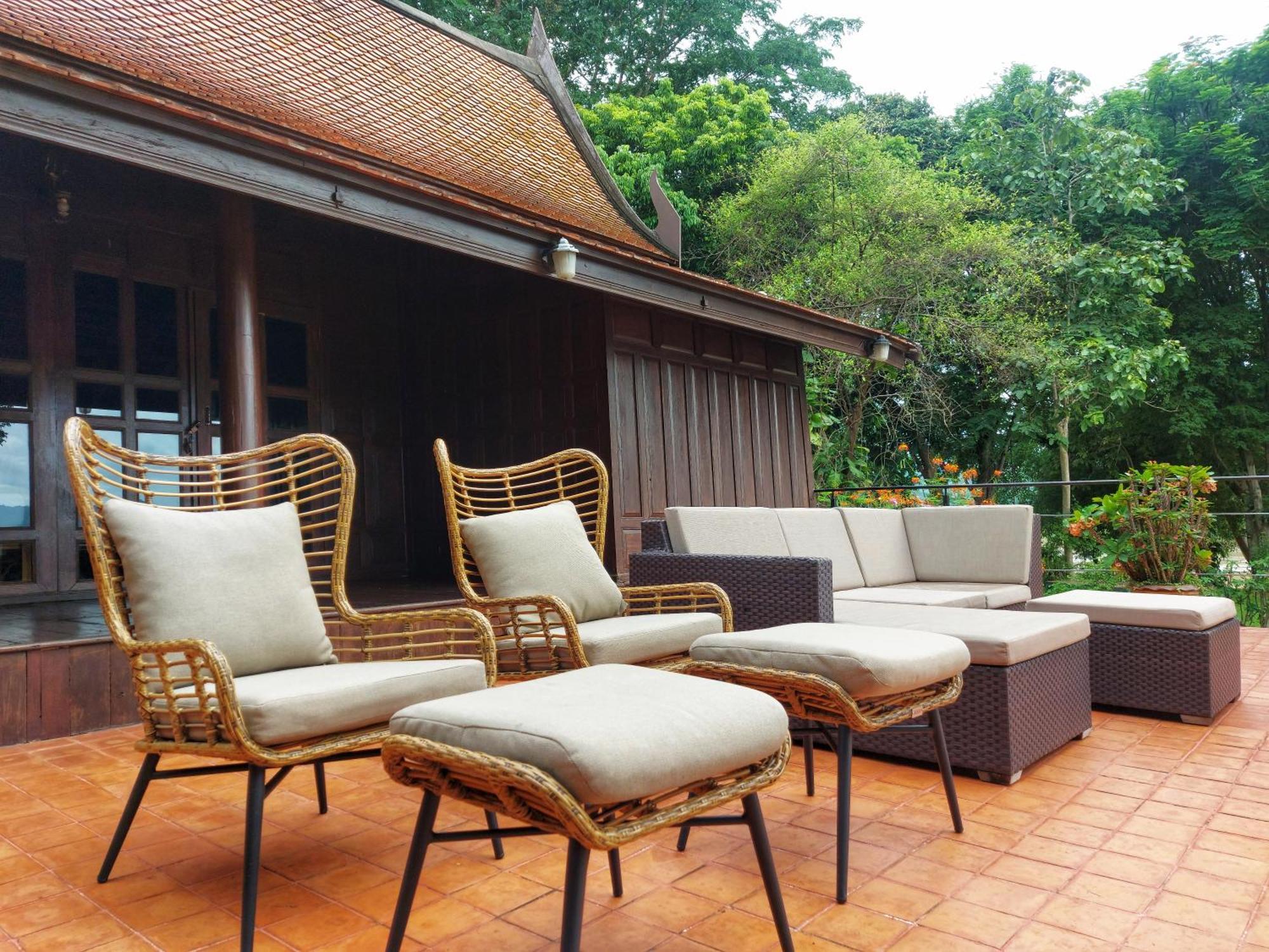 Mekong Villas Pak Chom Bagian luar foto