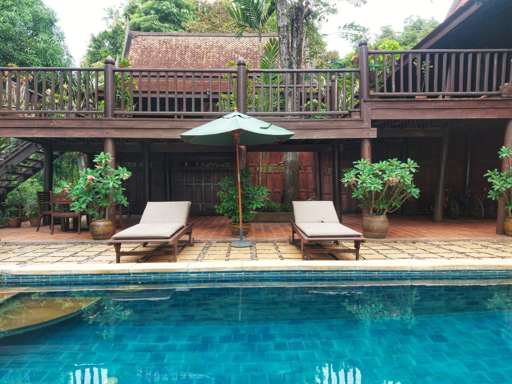 Mekong Villas Pak Chom Bagian luar foto